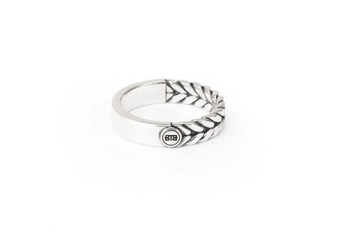 Barbara Small Dual Ring Silver
